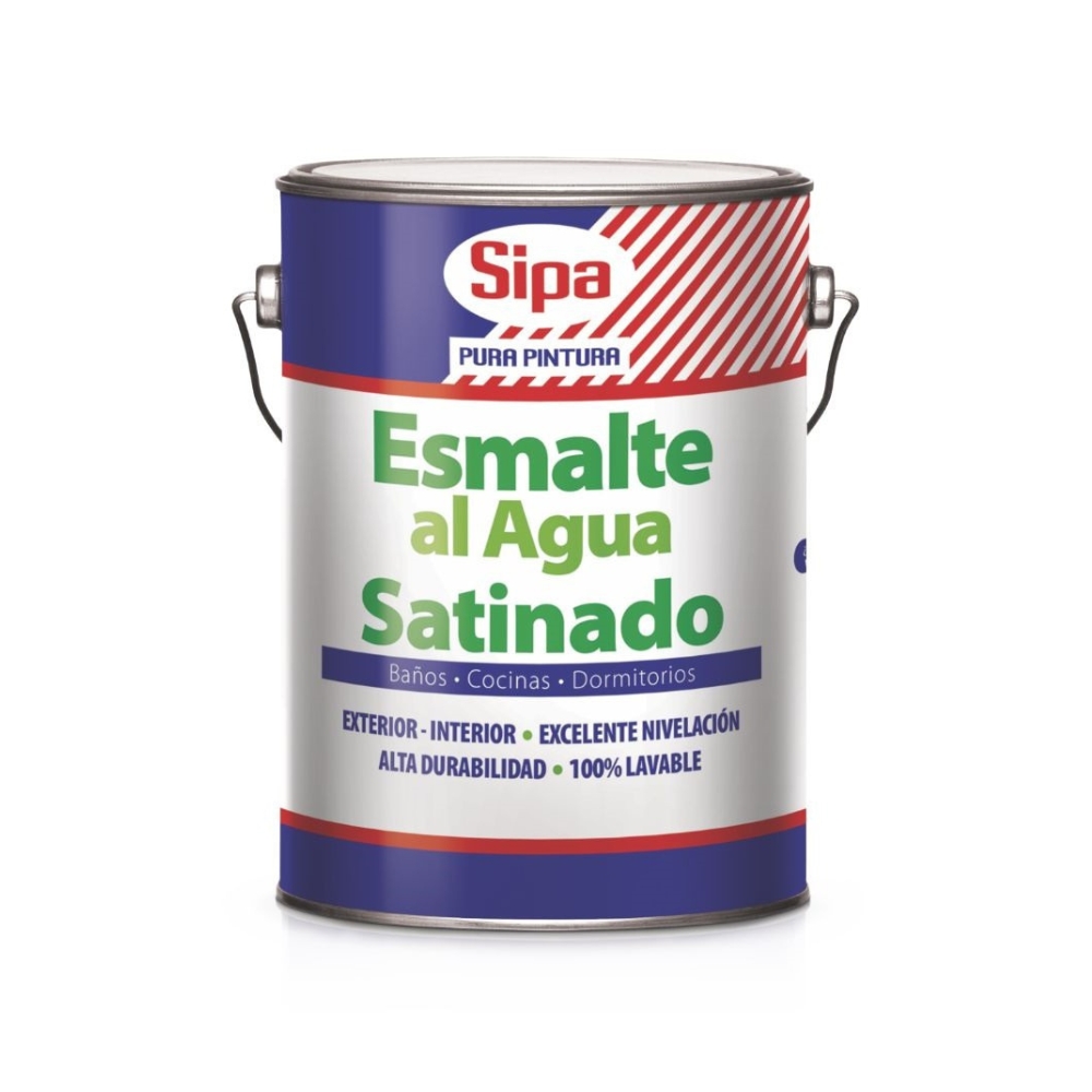 Esmalte al agua satinado SIPA 1 Esmalte al agua satinado SIPA