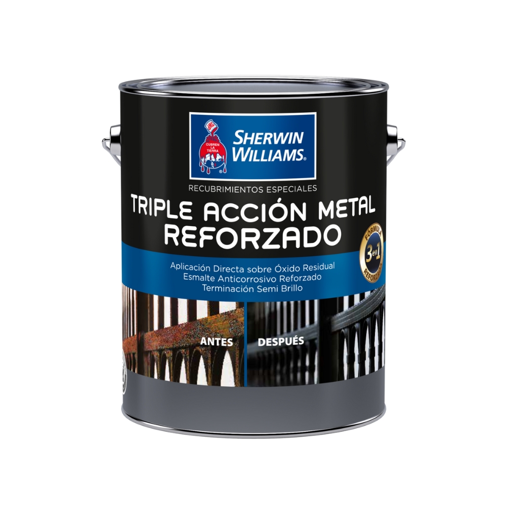 Triple Acción Metal Reforzado - Sherwin Williams 1 Triple Acción Metal Reforzado – Sherwin Williams