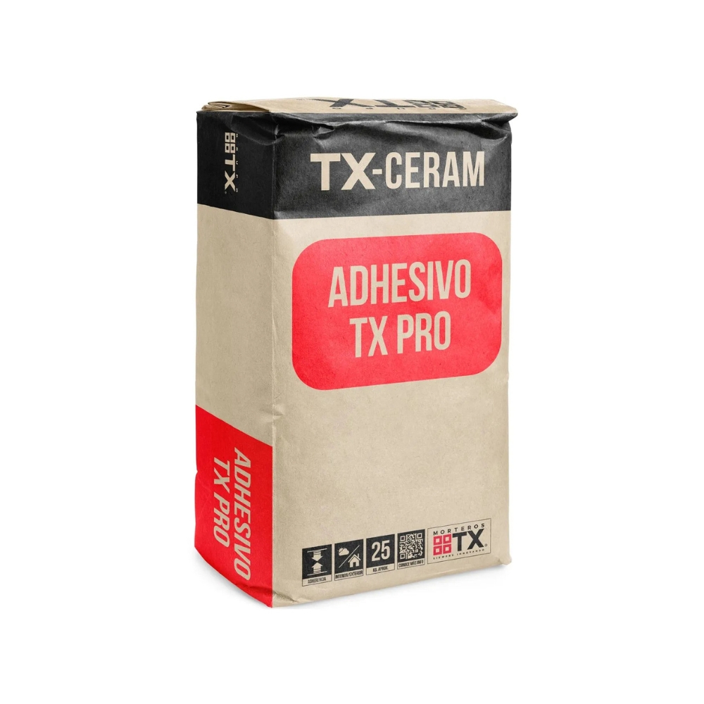 ADHESIVO TX PRO - Adhesivo Cerámico de 25 Kg 1 ADHESIVO TX PRO – Adhesivo Cerámico de 25 Kg